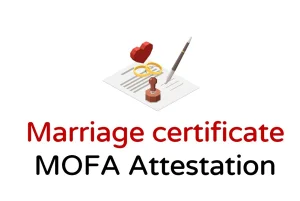 MOFA Marriage Certificate Attestation MOFA Marriage Certificate Attestation